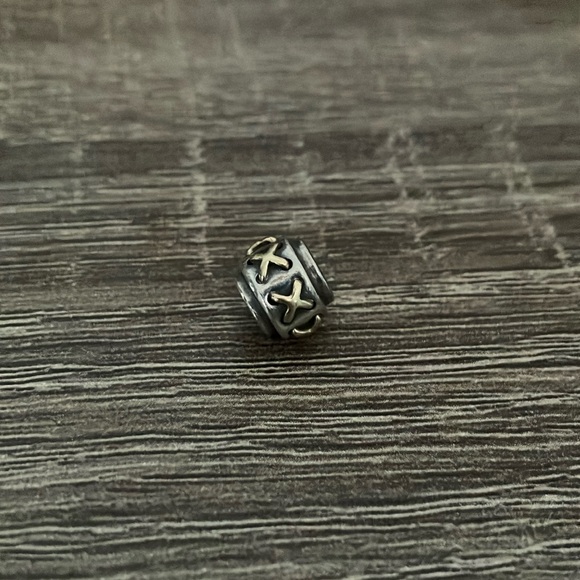 Pandora Silver and Gold Charm - Picture 1 of 1